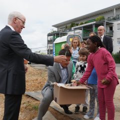 Zum Abschluss gab es Eis für alle